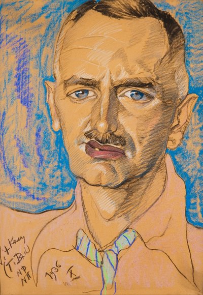 Portrait of Mieczysław Gajewicz by Stanislaw Ignacy Witkiewicz